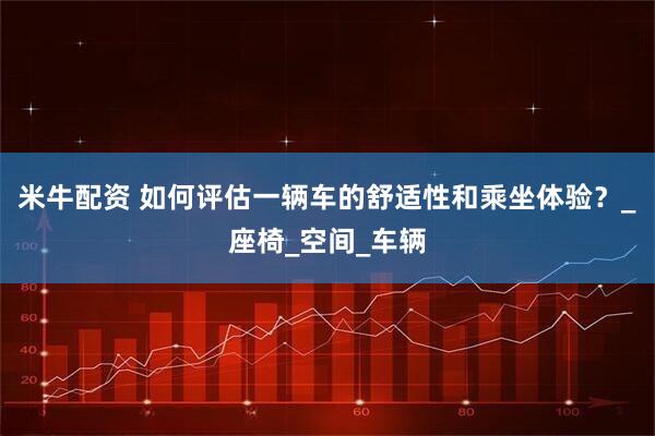 米牛配资 如何评估一辆车的舒适性和乘坐体验？_座椅_空间_车辆